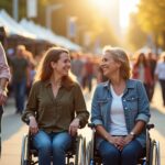 NDIS participants at Melbourne community event